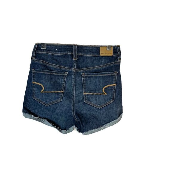 American Eagle Outfitters Hi Rise Shortie Shorts Next Level Stretch - Picture 6 of 11